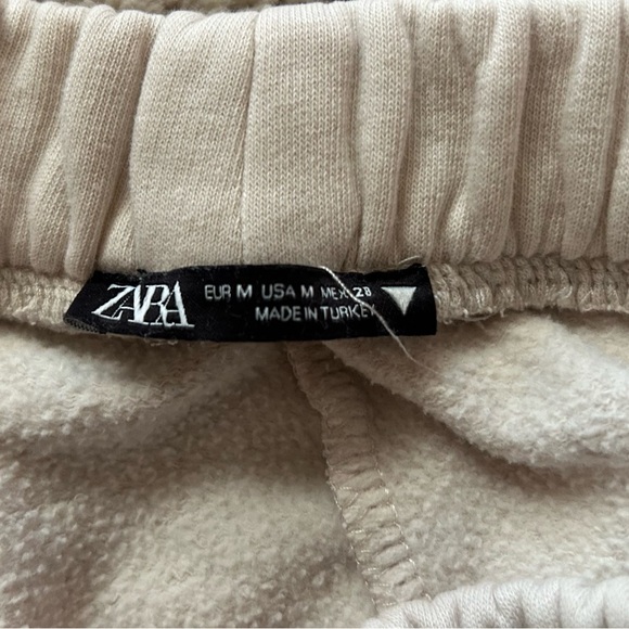 Zara Cream Joggers for Women - Picture 3 of 3